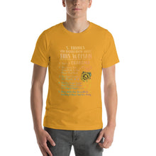 Load image into Gallery viewer, 5 things you should know about this women Unisex T-Shirt