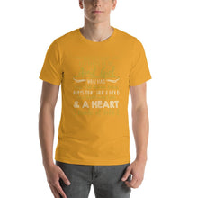 Load image into Gallery viewer, And God said, let me be an April girl Unisex T-Shirt